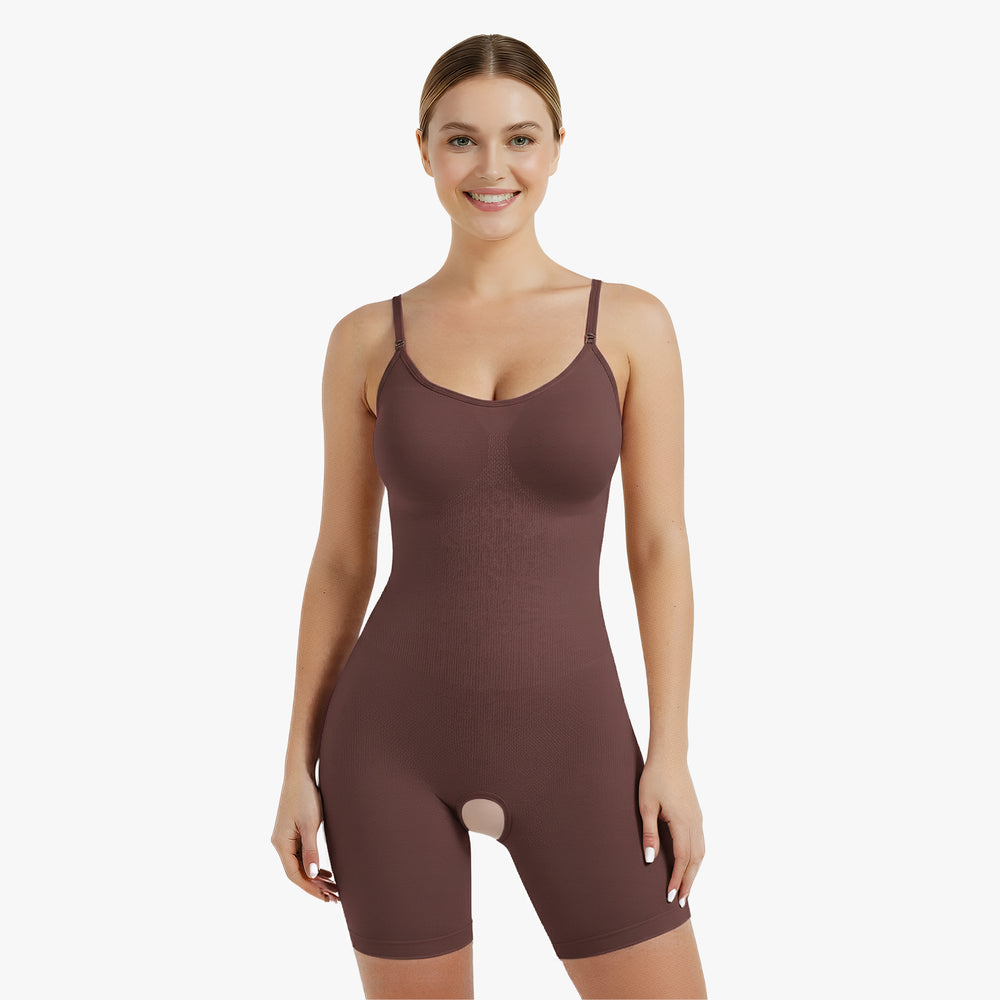 Seamless Control Bodysuit with Legs