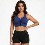 Comfortable sports bra with front closure