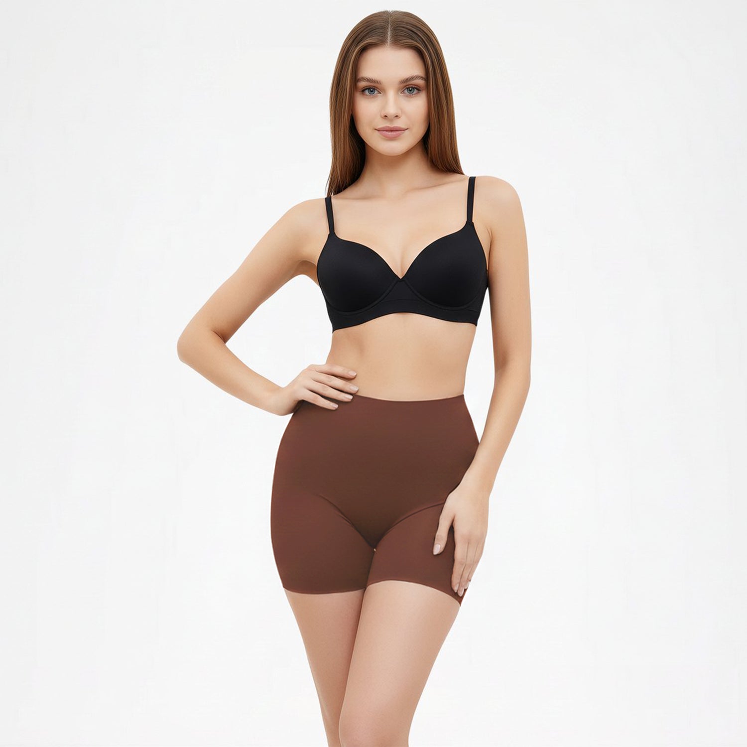 High-waisted shaping briefs – seamless