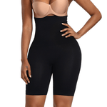 High-waisted shaping shorts