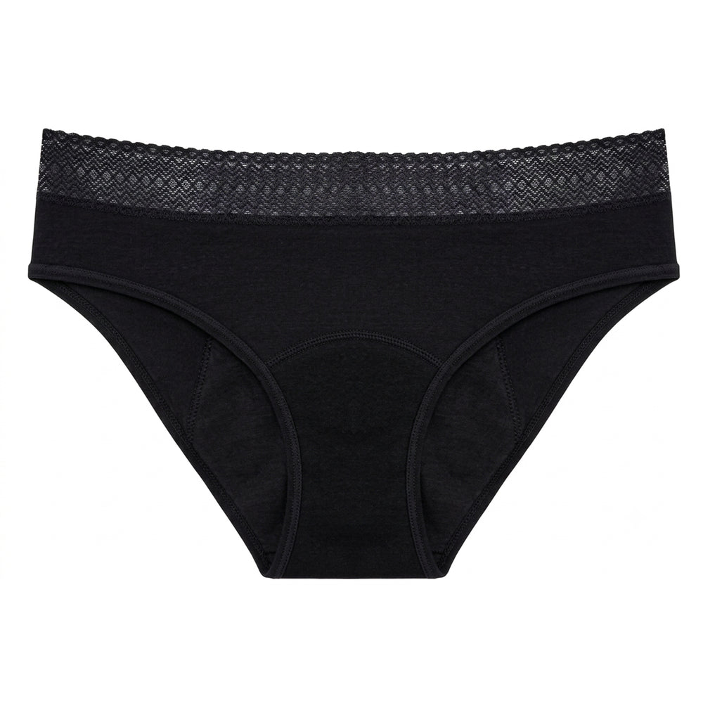 Menstrual Briefs with Lace - Lotte