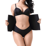 Latex waist trainer corset with 3 rows of hooks