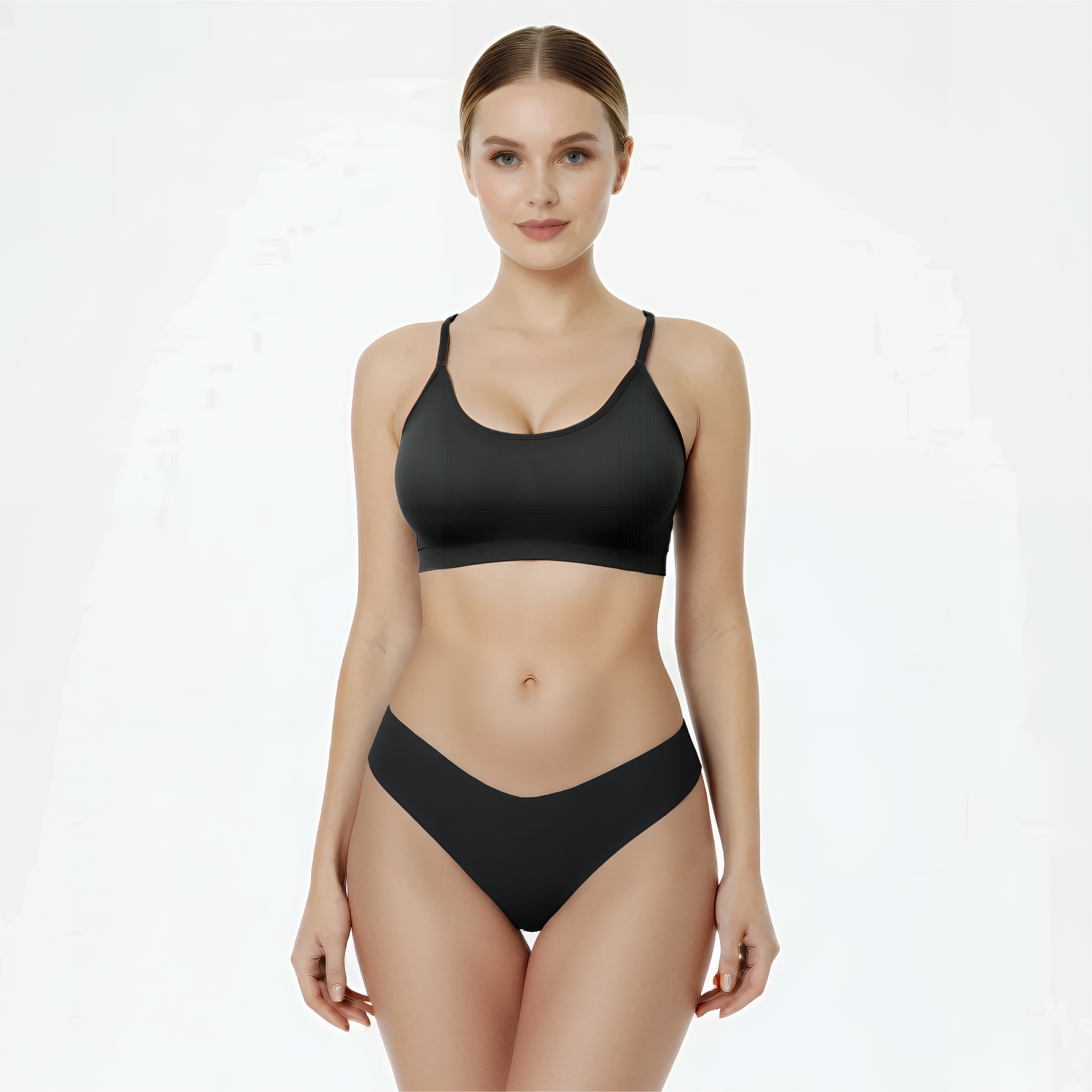 Seamless, low-rise thong – 3-pack