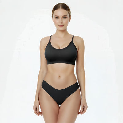 Seamless, low-rise thong – 3-pack