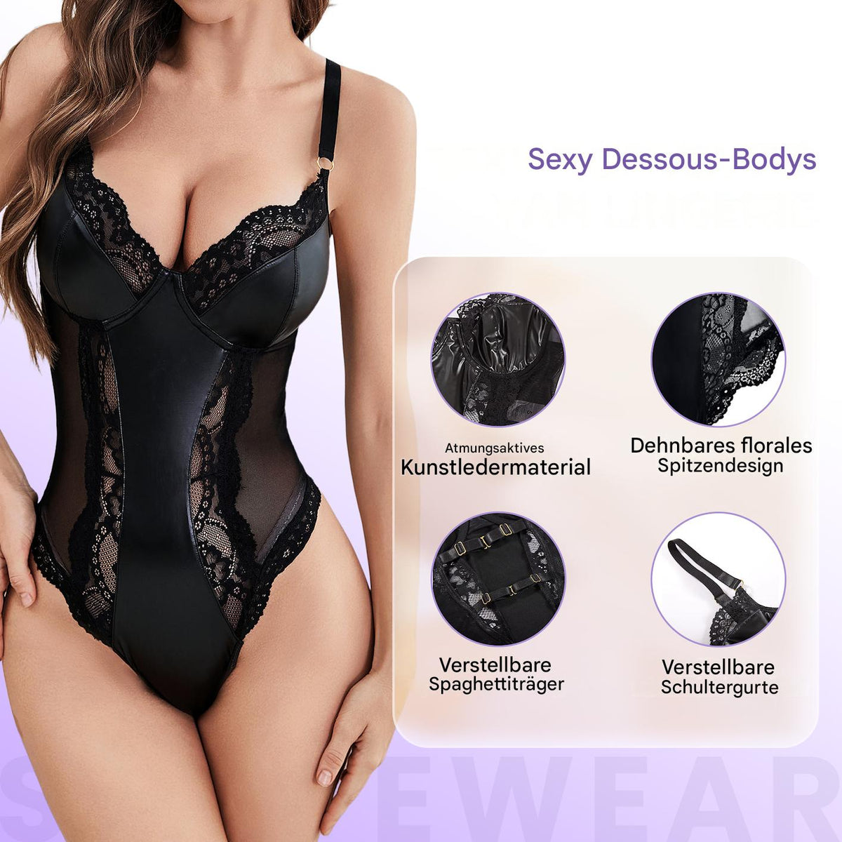 Sexy shaping with a luxurious look