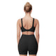 High Waist Sports Shorts with Phone Pocket - Back image