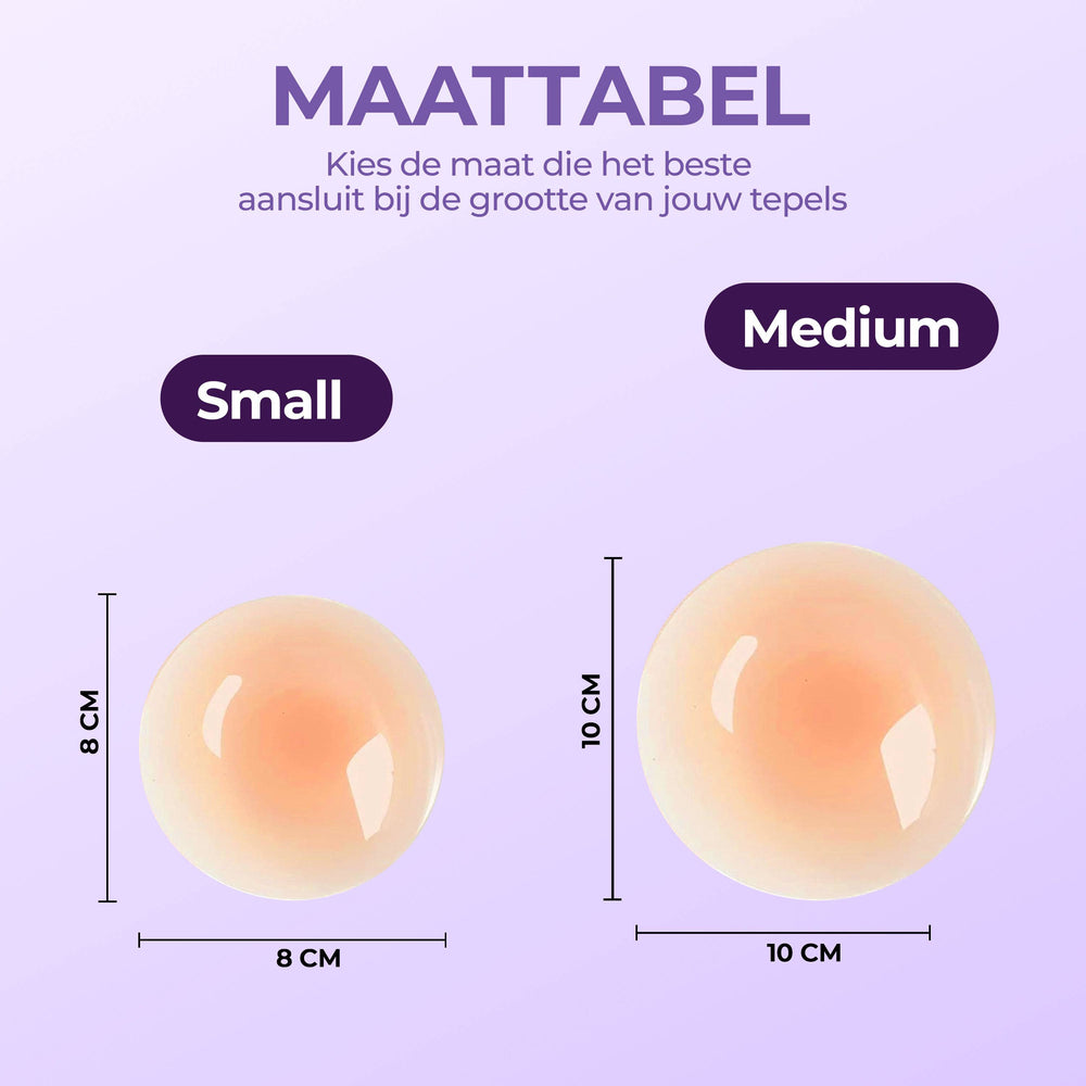 Silicone Nipple Covers - Non-Adhesive