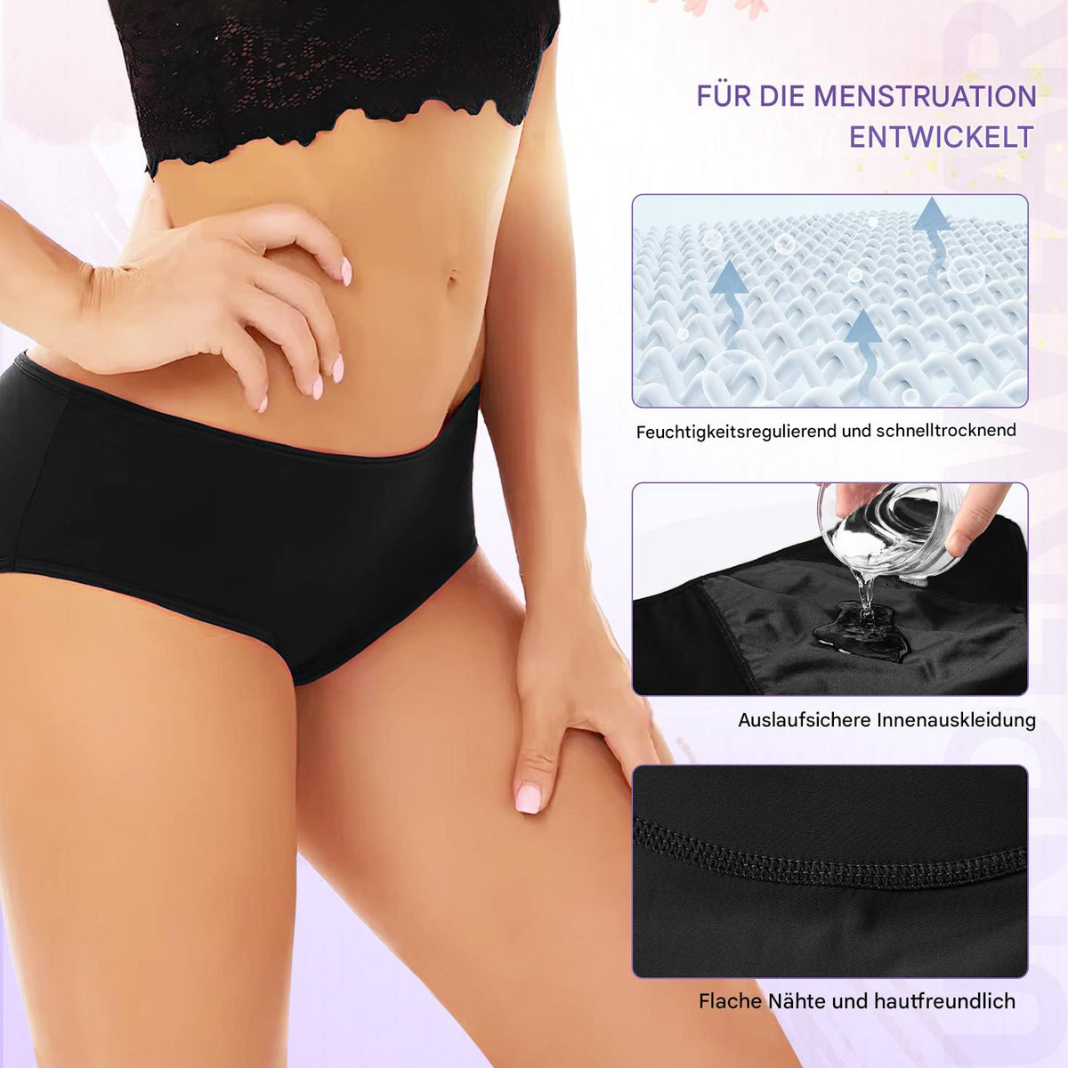 Quick-drying and leak-proof