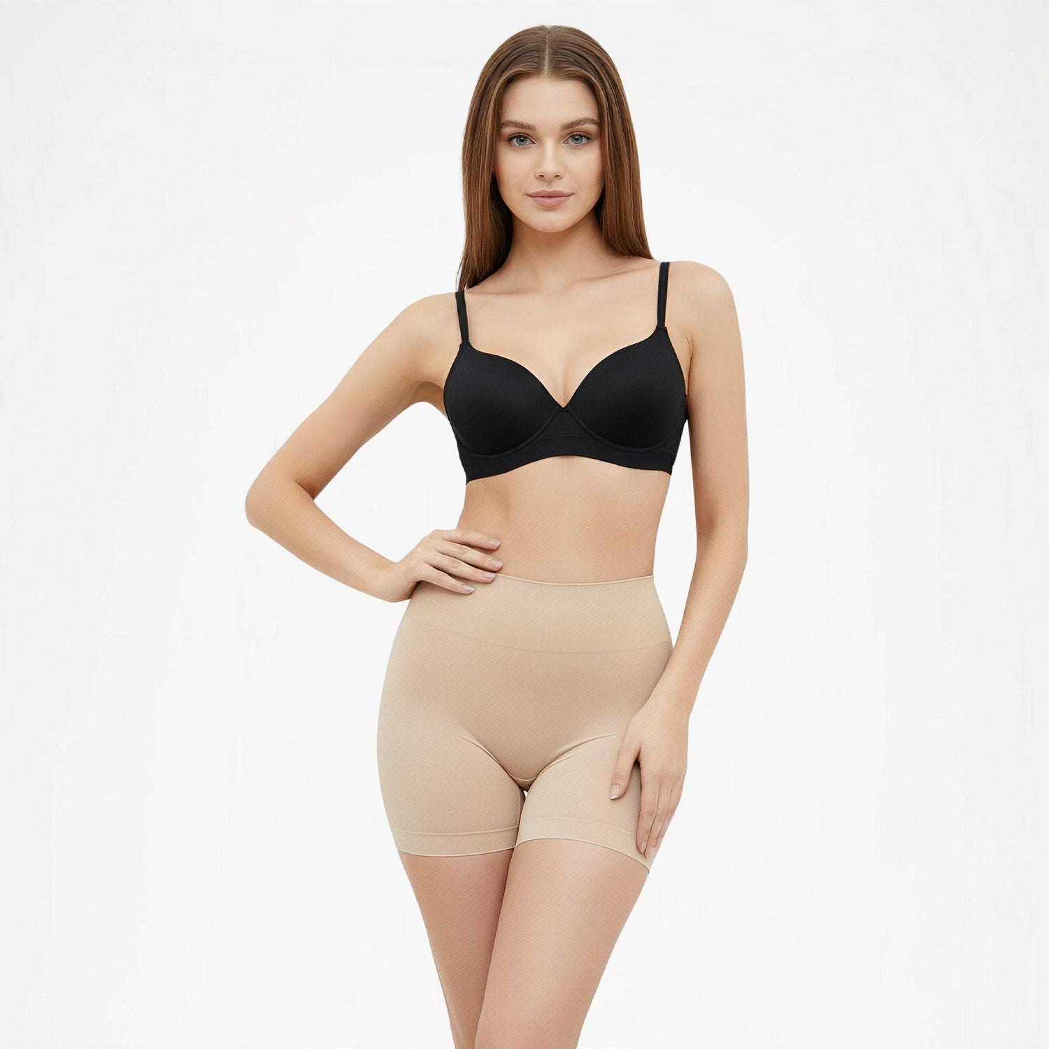 High-waisted shaping briefs – seamless