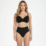 Shaping, seamless high-waisted thongs – set of 3