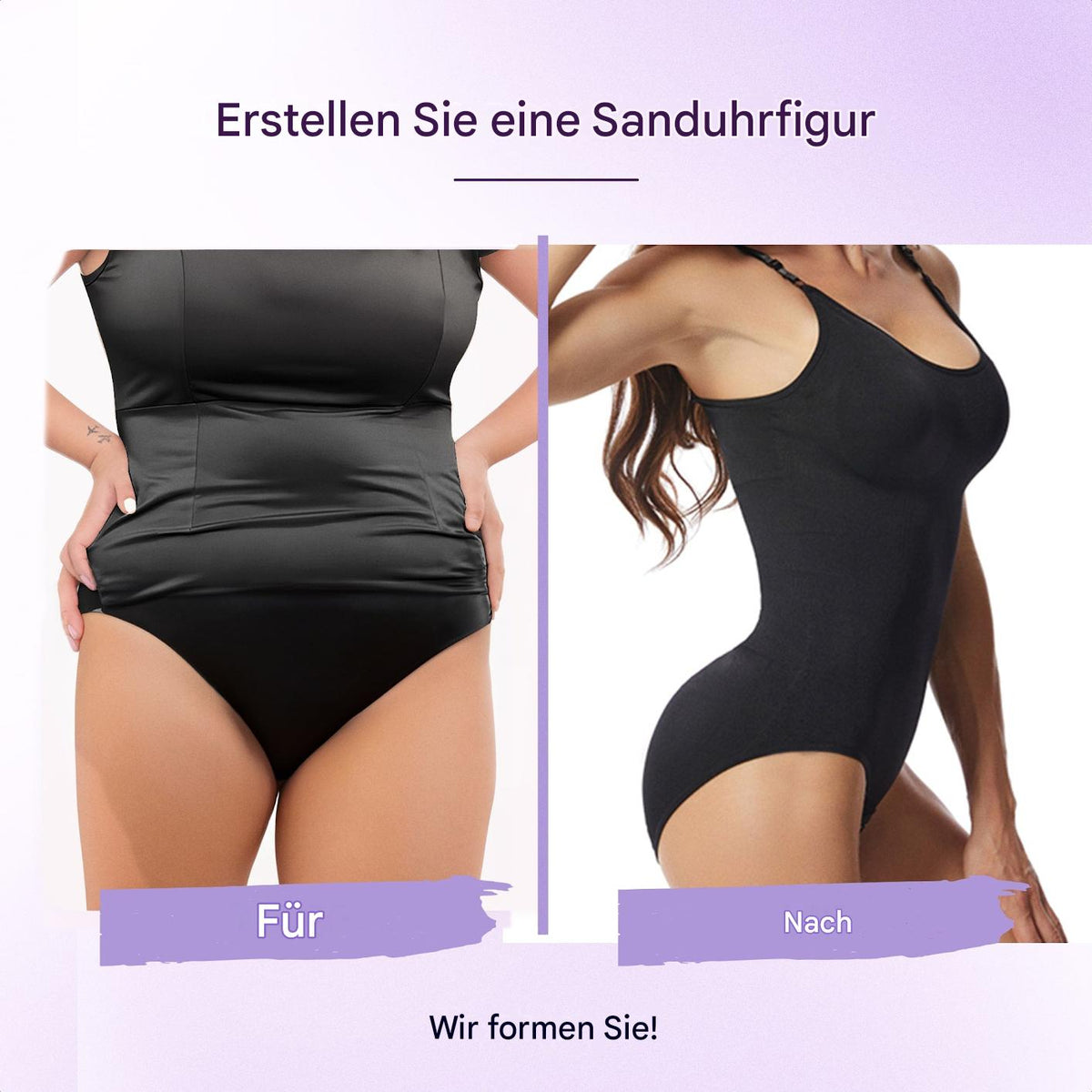 Create an hourglass figure