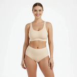 Seamless underwire-free comfort bra