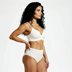 Seamless high-waisted briefs – 3-piece set