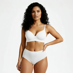Seamless high-waisted briefs – 3-piece set