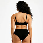 Seamless high-waisted briefs – 3-piece set