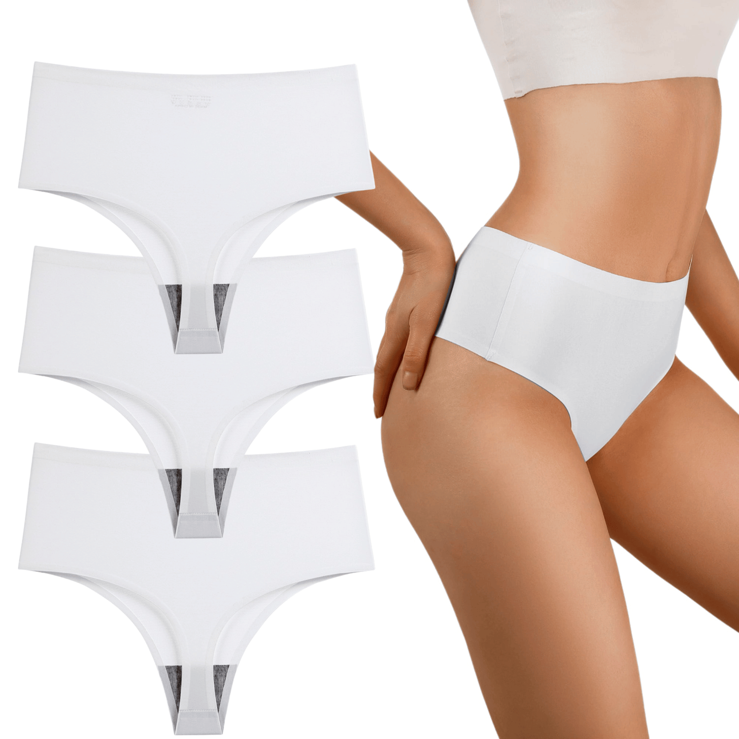 Seamless thongs – 3-piece set