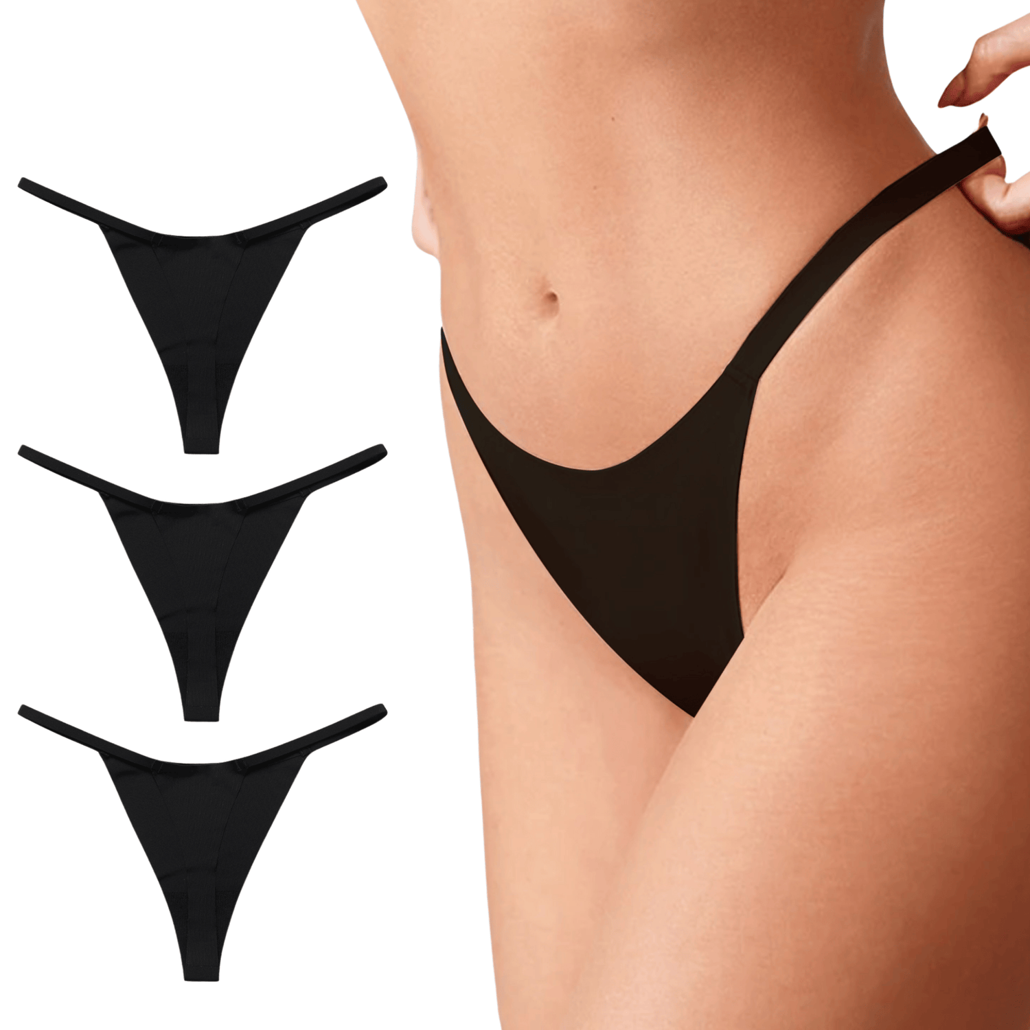 Seamless thong – 3-pack