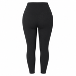 High-waisted sports leggings with phone pocket