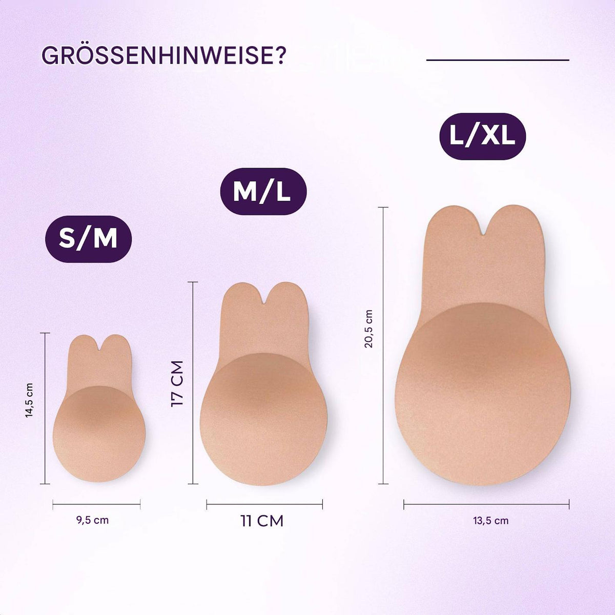 Suitable for every cup size