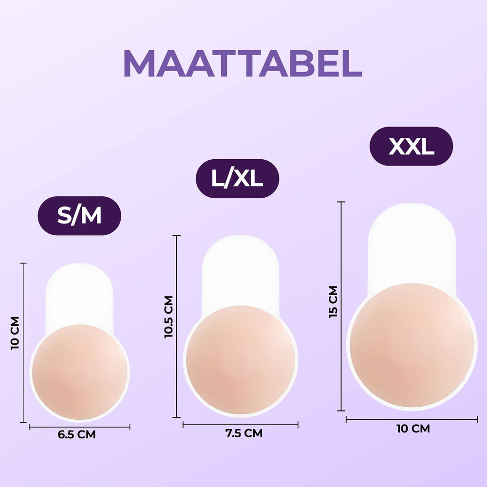 Silicone Adhesive Bra - Push-up Nipple Covers