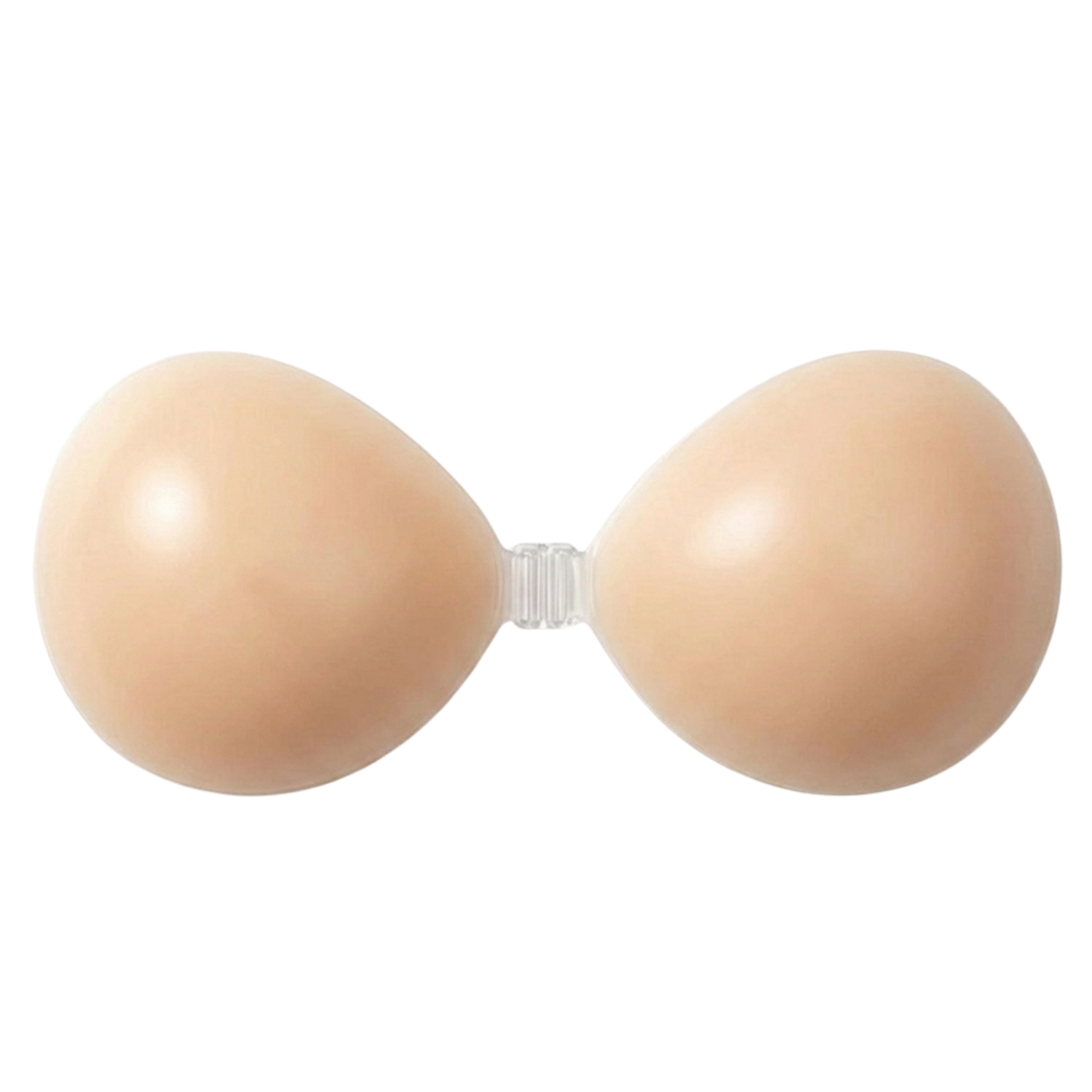 Silicone adhesive bra with push-up effect