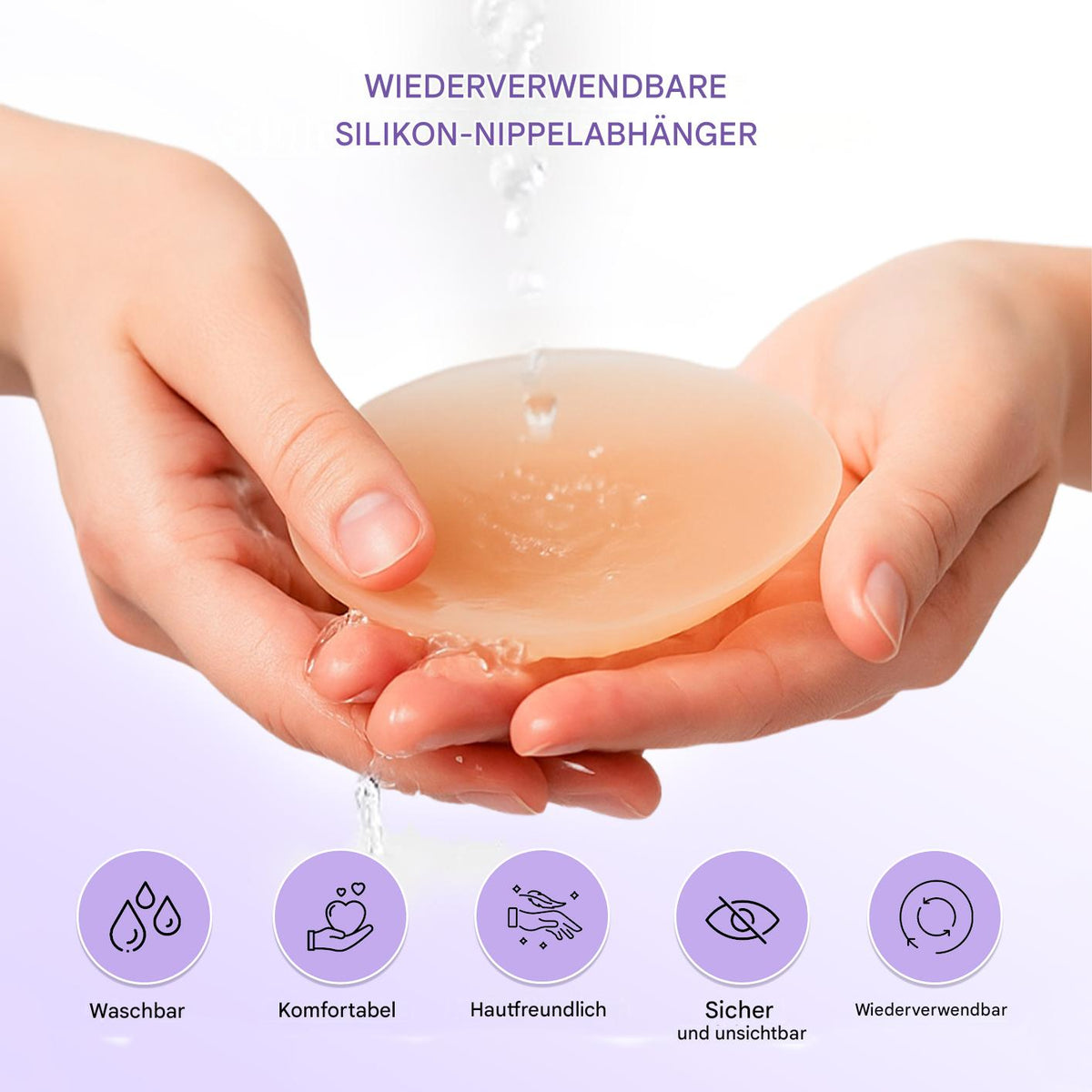 Reusable Silicone Nipple Covers
