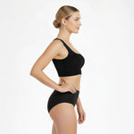 Comfortable sports bra with a U-shaped back