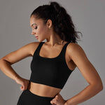 Comfortable sports bra with a U-shaped back