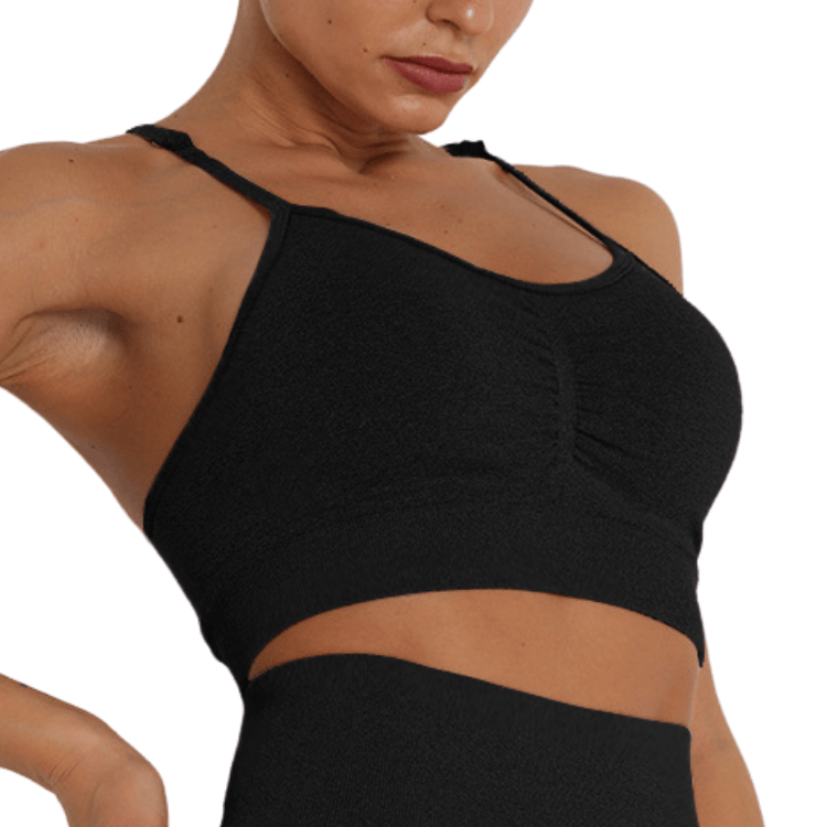 Wireless sports bra