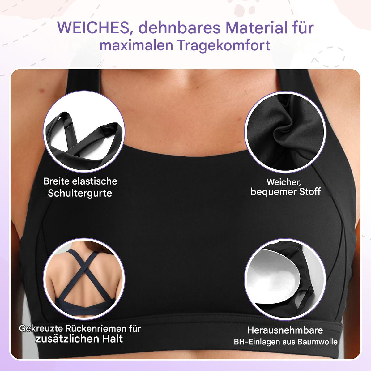 Breathable and supportive