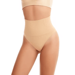 High-waisted shaping thong