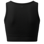 Seamless shaping crop top
