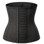 Waist-shaping corset with 6 rows of hooks