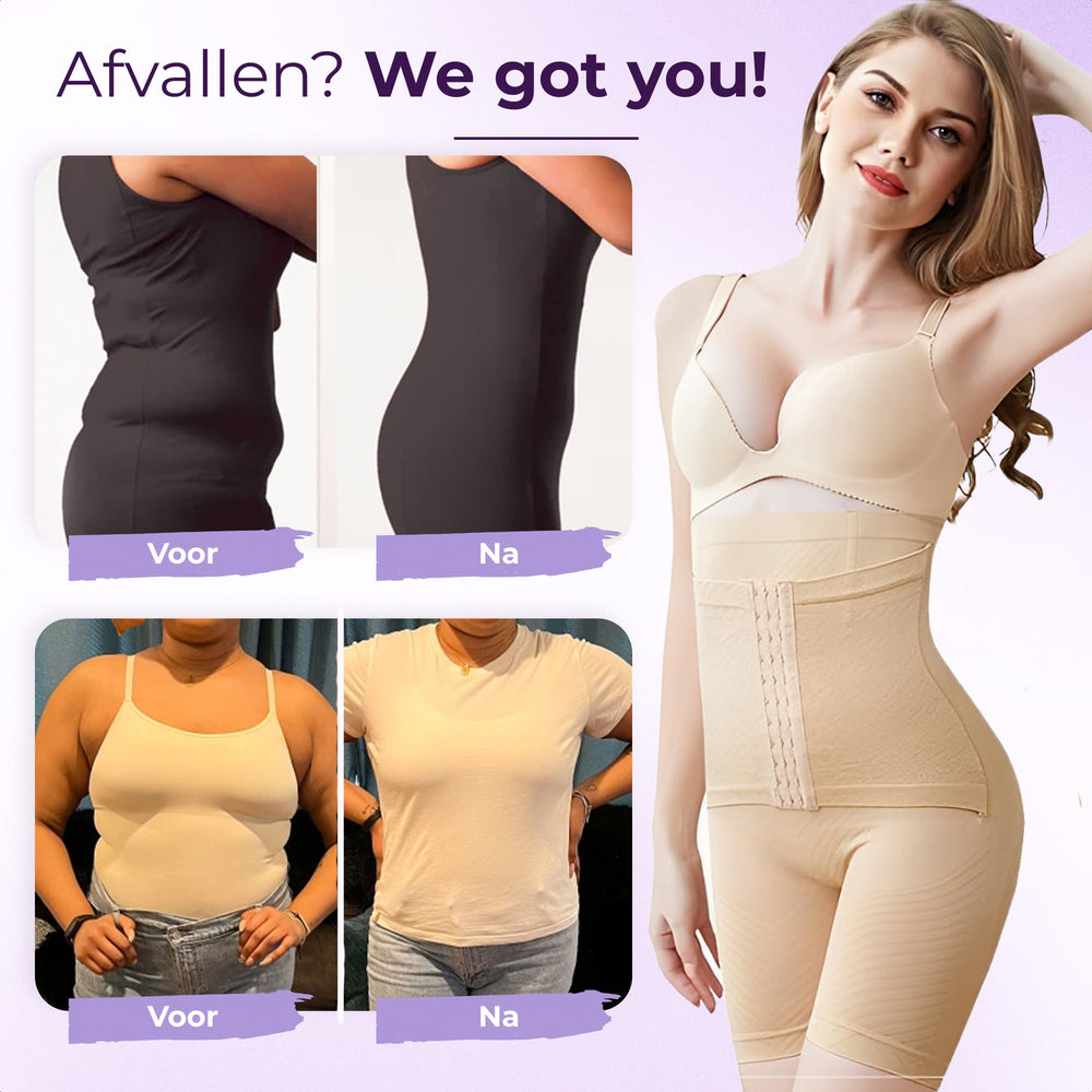 Waist Trainer Shorts with compression