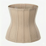 Waist-shaping corset with 6 rows of hooks