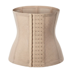 Waist-shaping corset with 6 rows of hooks
