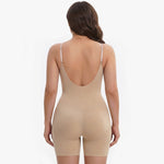 Corrigerende Body met Open Rug en Pijpjes