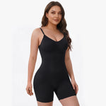 Corrigerende Body met Open Rug en Pijpjes
