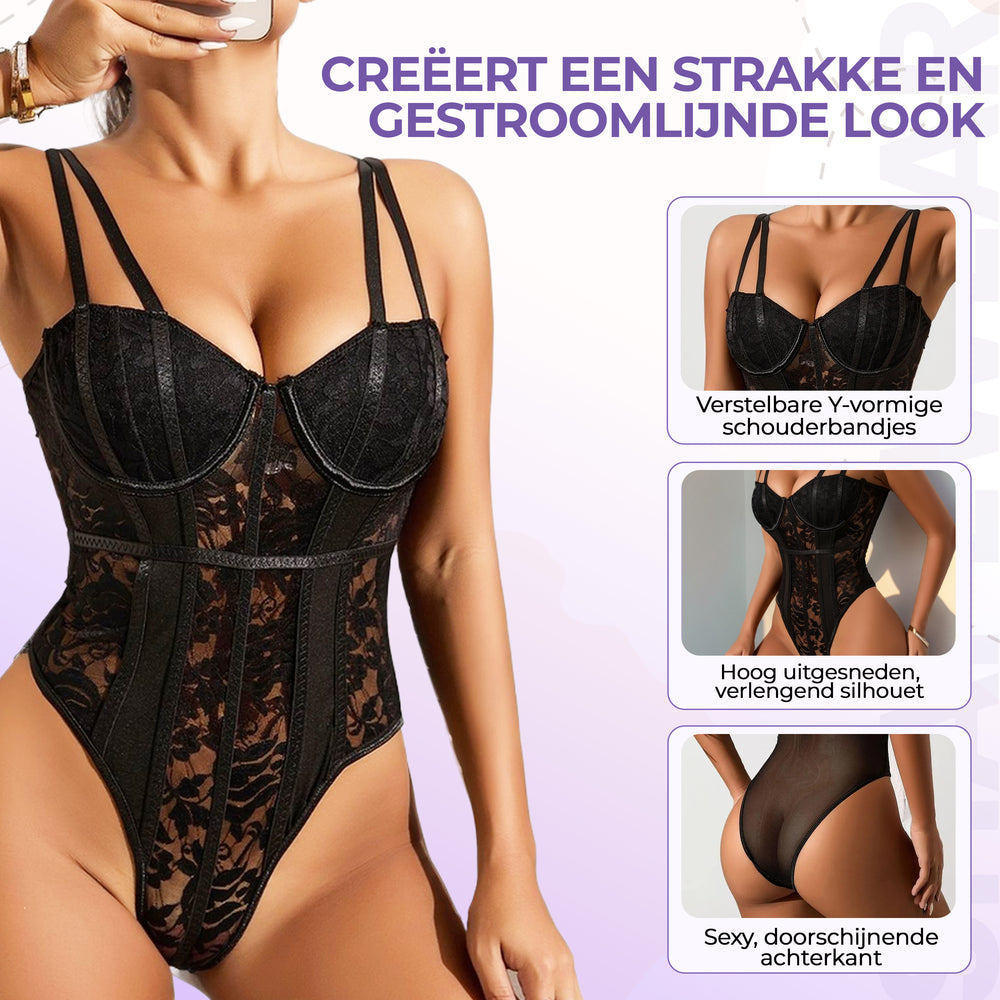 Sexy floral lace with support