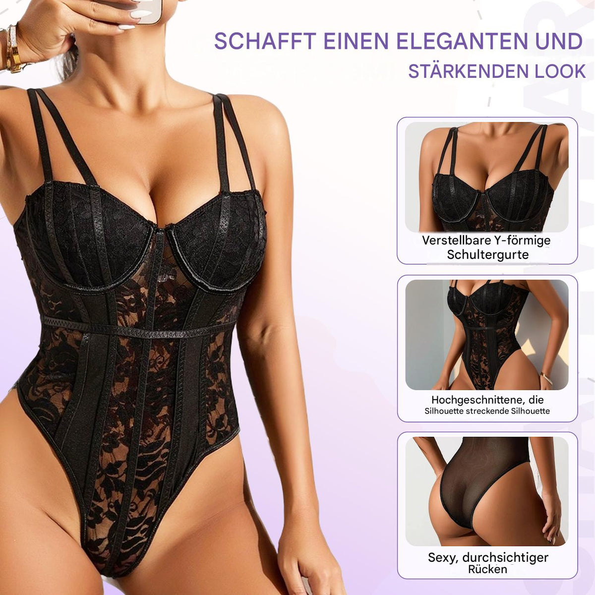 Sexy lace with support