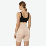 High-waisted shapewear with padding – seamless