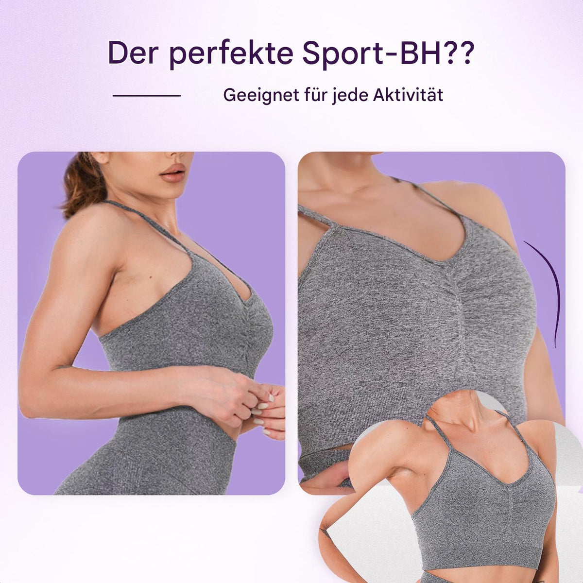 The perfect sports bra for every activity