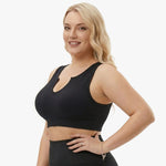 Seamless shaping crop top