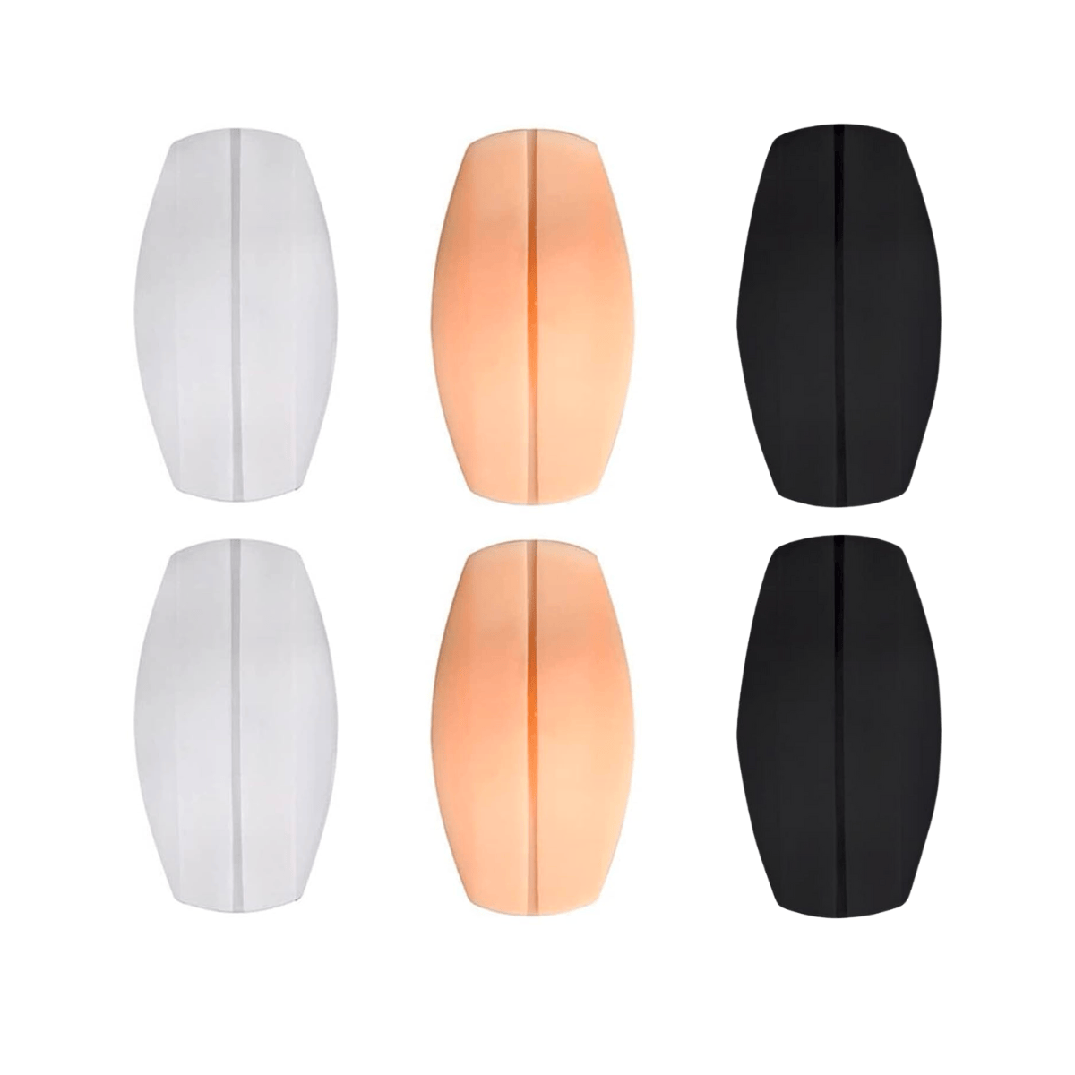 Silicone shoulder pads