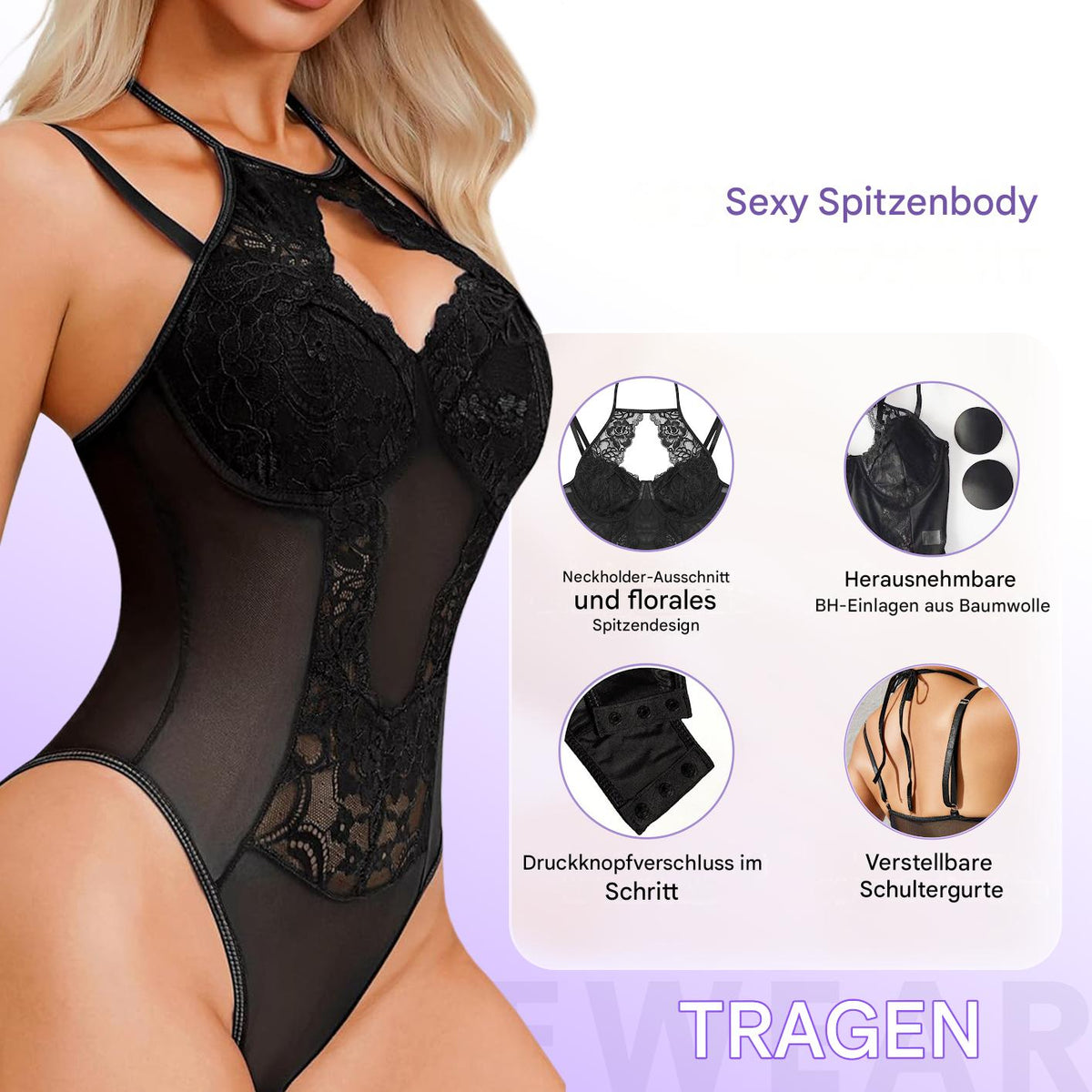 Seductive lace with a perfect fit