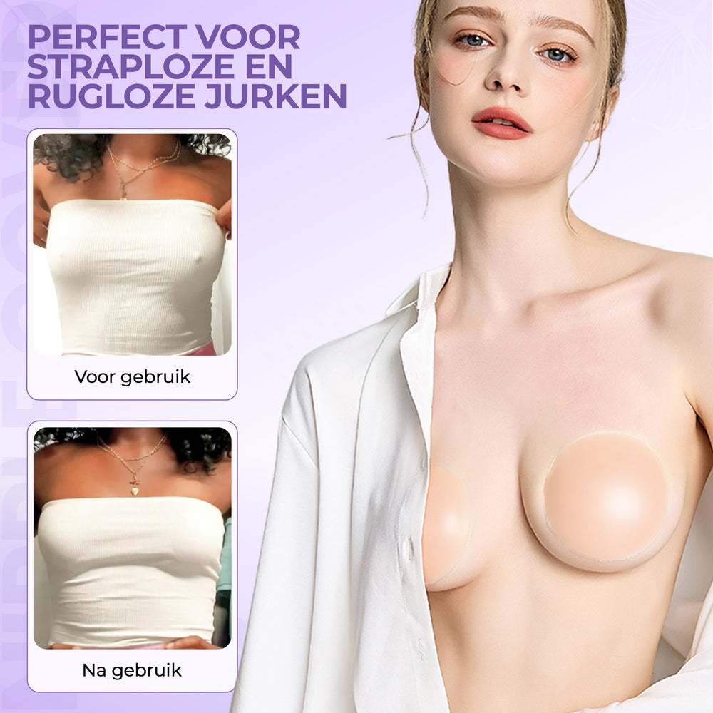 Perfect for strapless and backless dresses