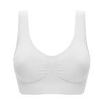Comfort bra without underwire or clasp