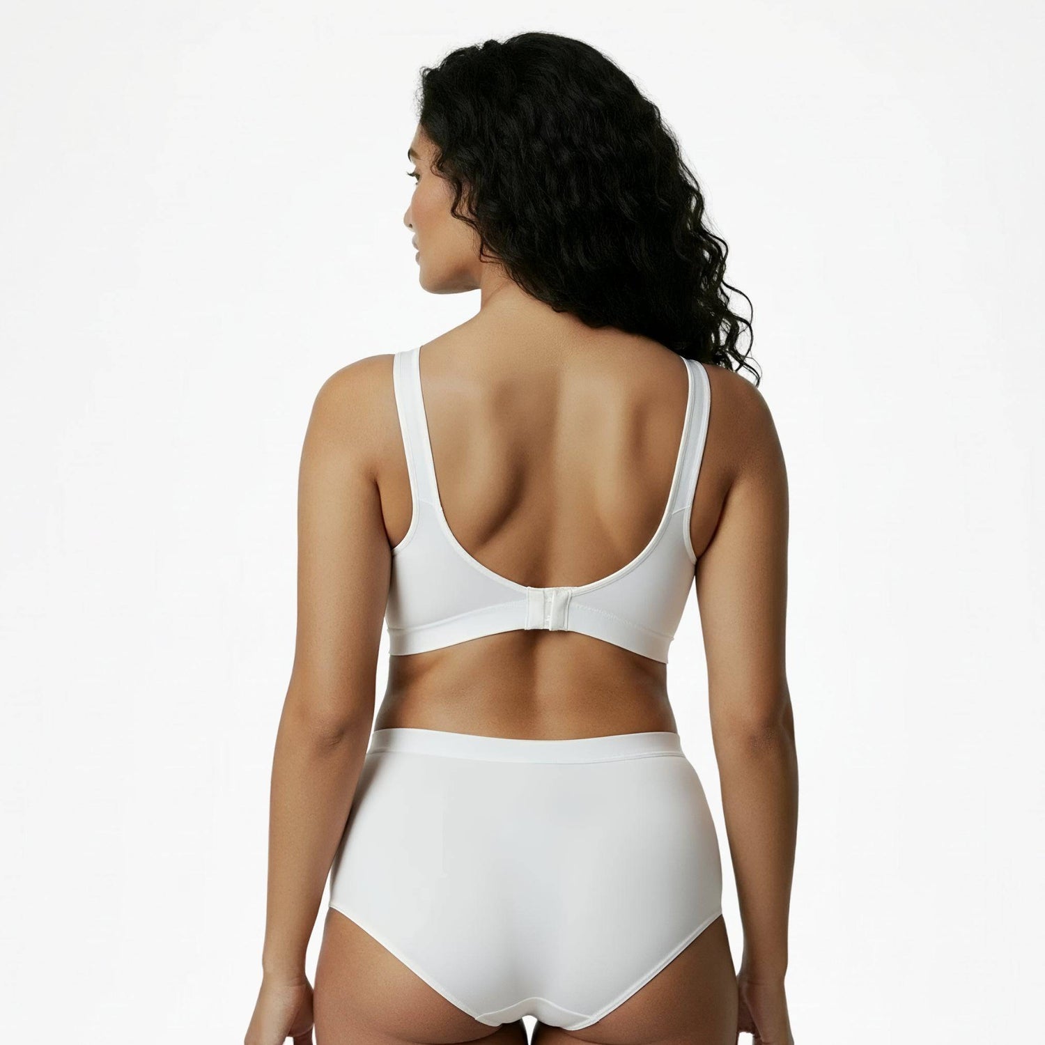 Seamless underwire-free comfort bra